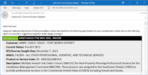 ROARS-Relevant-Government-Procurement-Business-Opportunity-Suggestion-Email