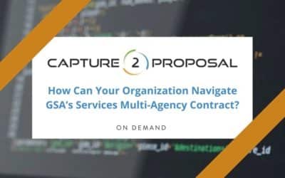 How Can Your Organization Navigate GSA’s Services Multi-Agency Contract?